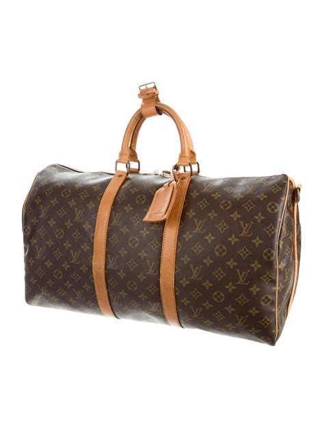 LV Keepall 50 BANDOULIÈRE 軟質旅行